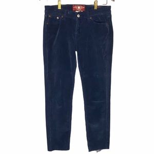 Lucky Brand Zoe Skinny Raw Hem Corduroy Pants